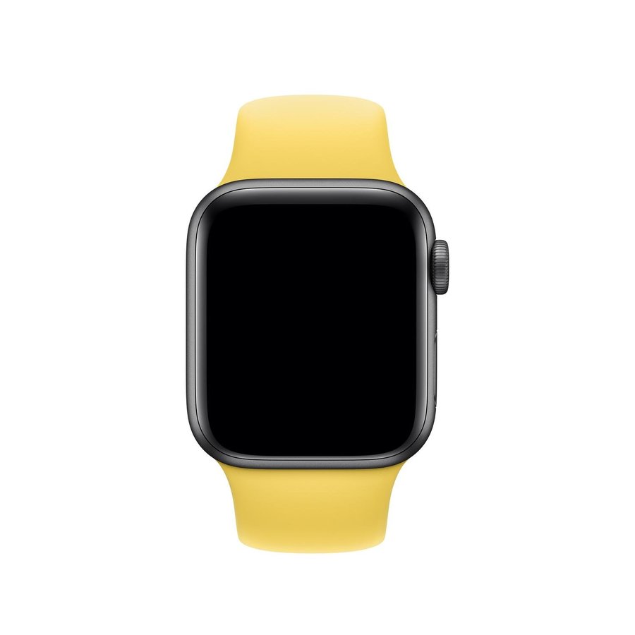 Silicone Band 38/40/41mm (M/L) Apple Watch Armband - CANARY YELLOW