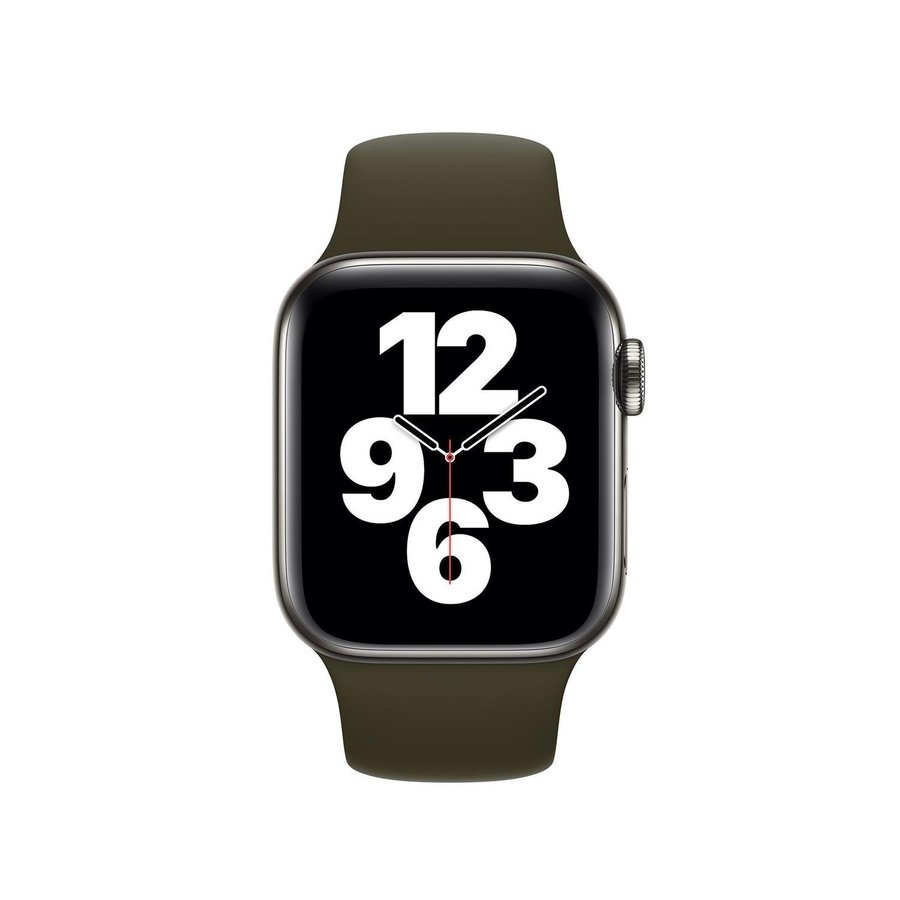 Silicone Band 38/40/41mm (M/L) Apple Watch Armband - CARGO KHAKI