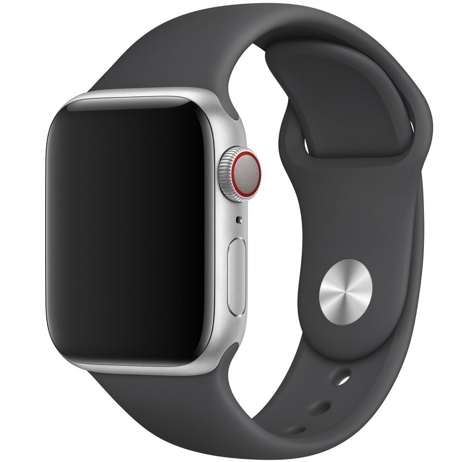 Silicone Band 38/40/41mm (M/L) Apple Watch Armband - ANTHRACITE