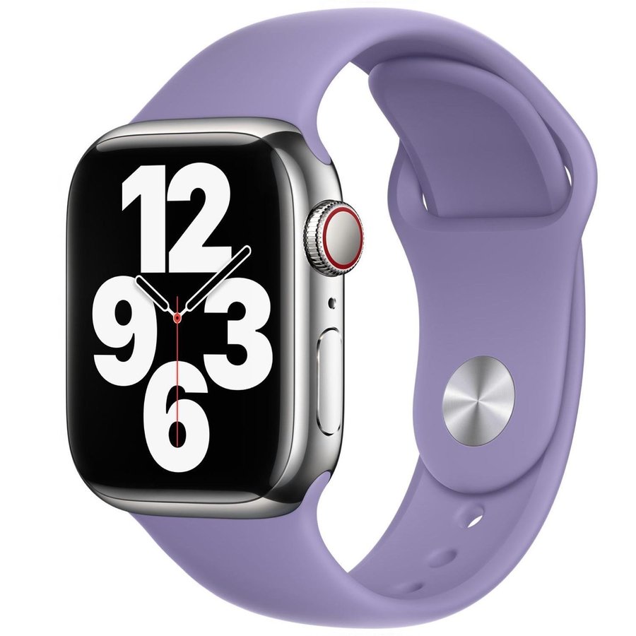 Silicone Band 42/44/45/49mm (M/L) Apple Watch Armband - ENGLISH LAVENDER