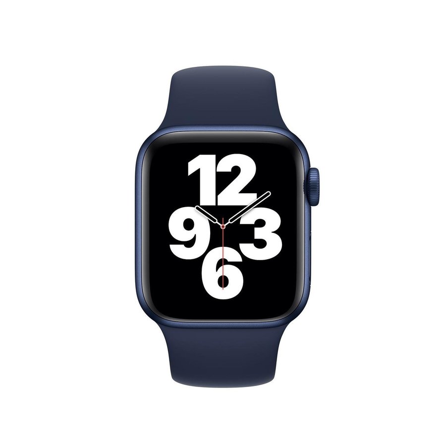 Silicone Band 42/44/45/49mm (M/L) Apple Watch Armband - DEEP NAVY