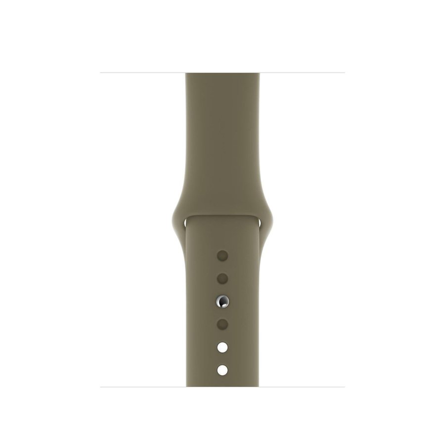 Silikonband 42/44/45/49mm (M/L) Apple Watch Armband - OLIVGRÖN