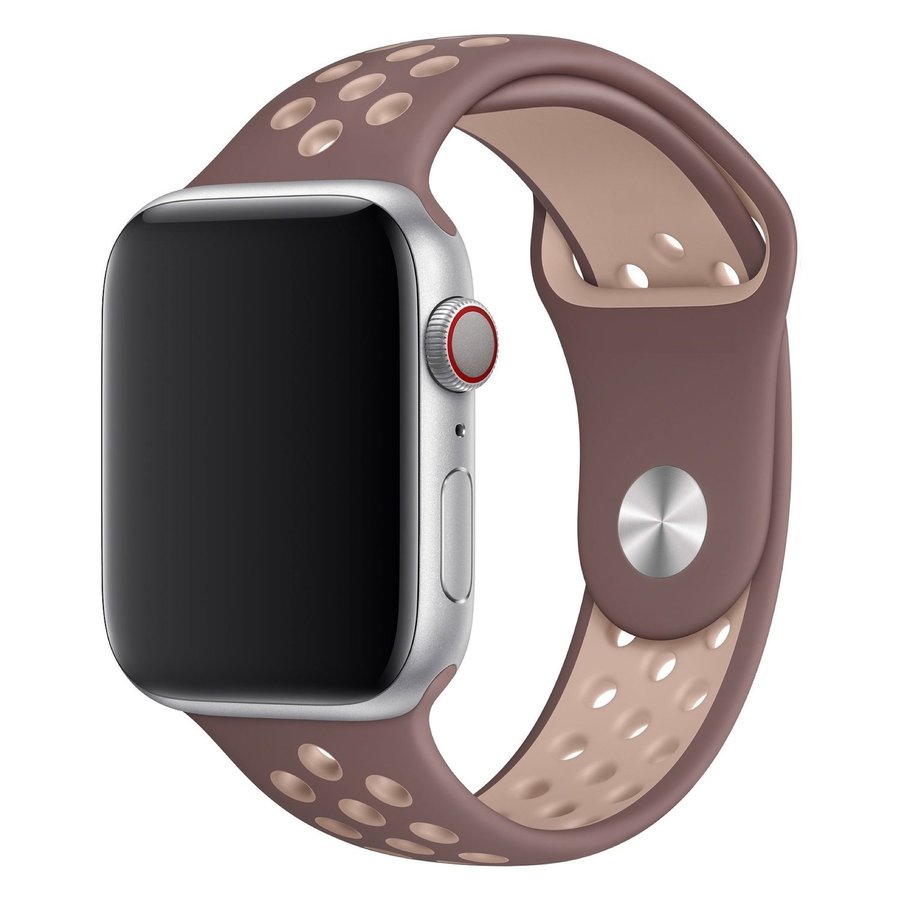 Sport Band 38/40/41mm (M/L) Apple Watch Armband - SMOKEY MAUVE / BEIGE