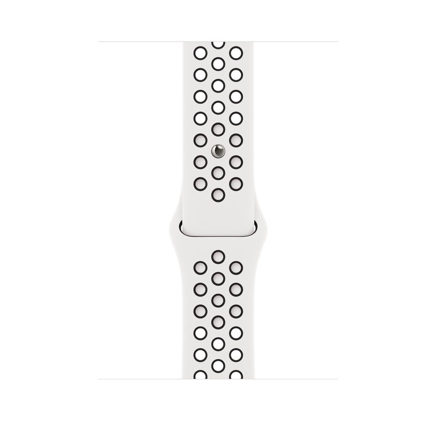 Sport Band 38/40/41mm (M/L) Apple Watch Armband - SUMMIT WHITE / BLACK