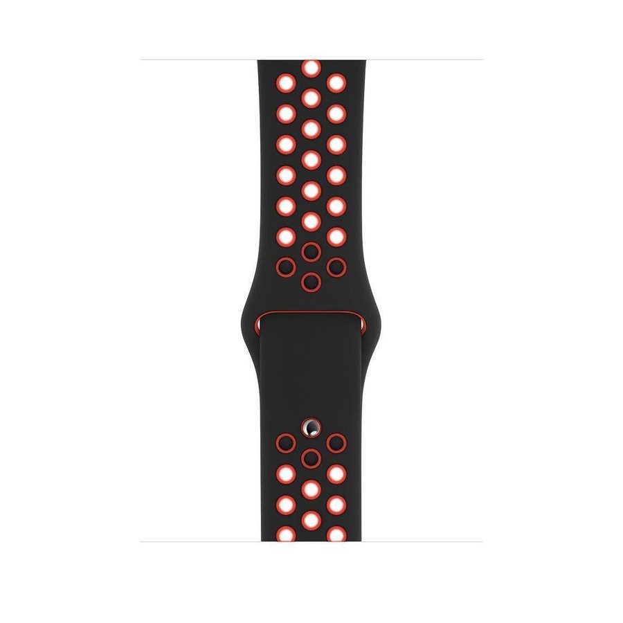 Sport Band 42/44/45/49mm (M/L) Apple Watch Armband - BLACK / RED