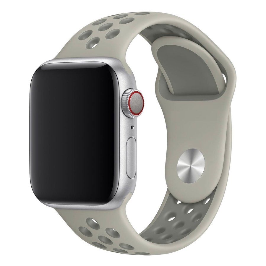 Sportband 38/40/41mm (M/L) Apple Watch Armband - LJUSGRÅ / GRÅ