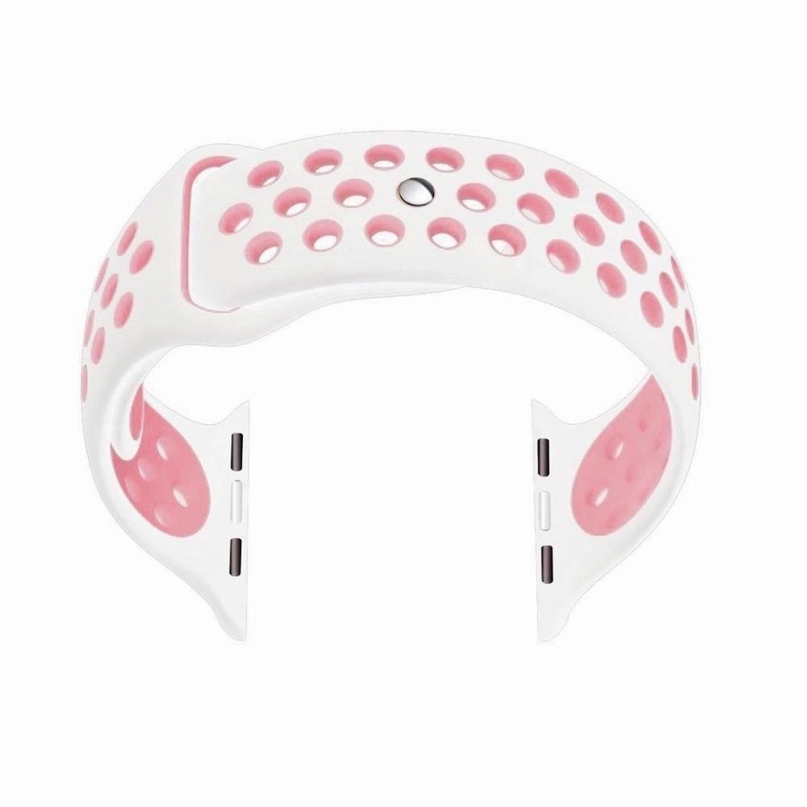 Sportband 38/40/41mm (M/L) Apple Watch Armband - VIT / ROSA