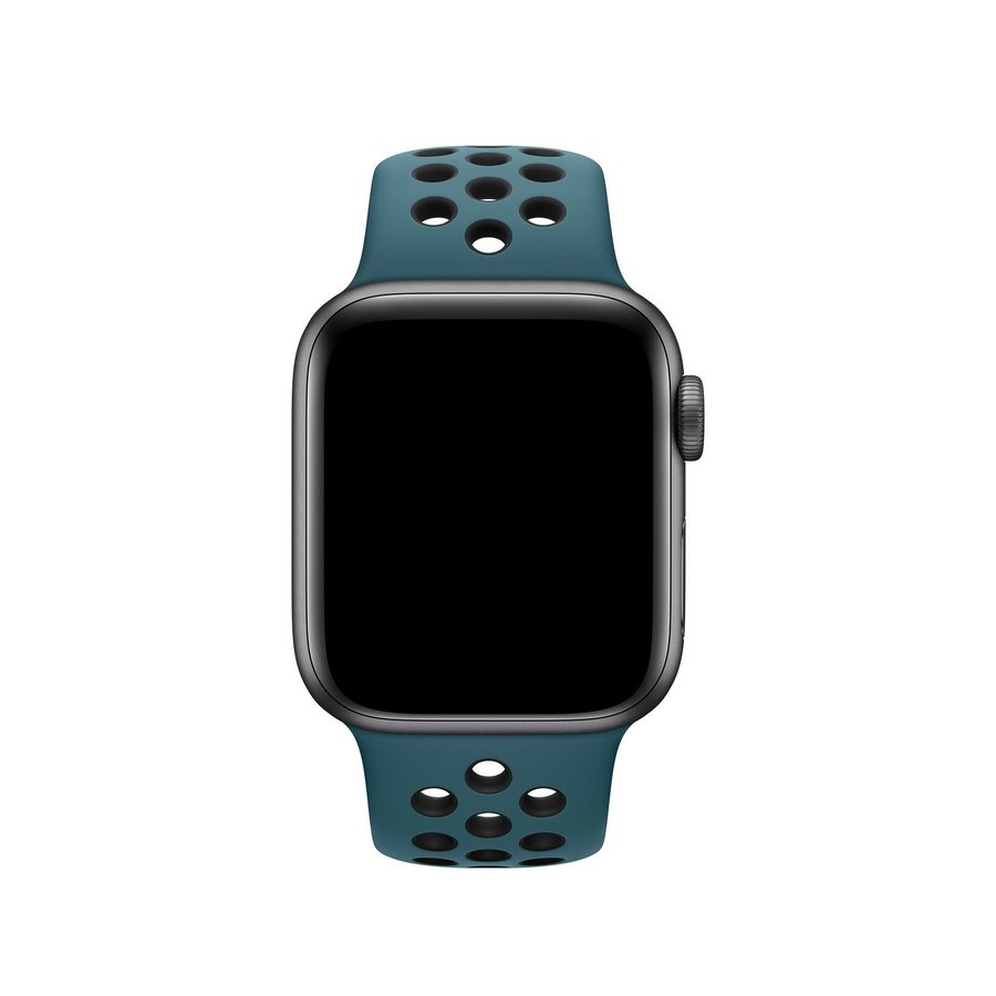 Sportband 42/44/45/49mm (M/L) Apple Watch Armband - MÖRKTURKOS / SVART