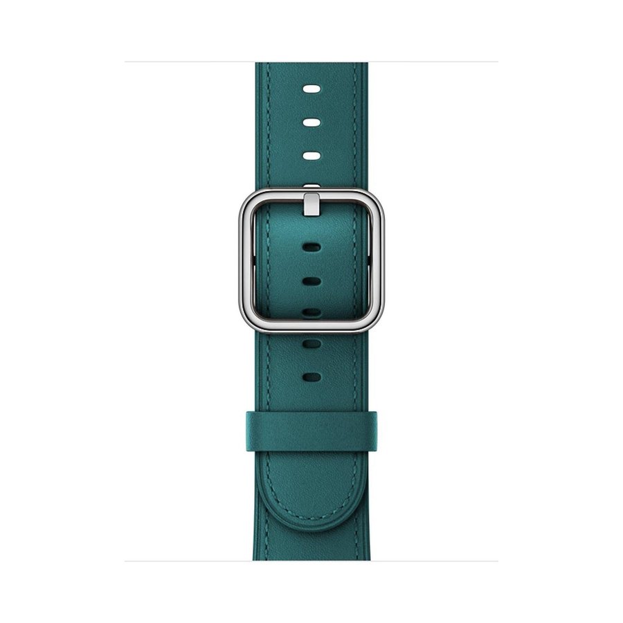 Square Buckle 38/40/41mm Apple Watch Armband - PEACOCK