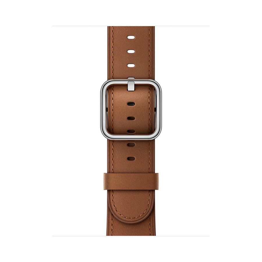 Fyrkantigt Spänne 38/40/41mm Apple Watch Armband - BRUN