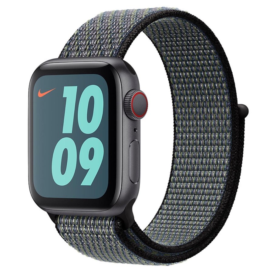 Sport Loop 38/40/41mm Apple Watch Armband - WORLD INDIGO / LIME BLAST