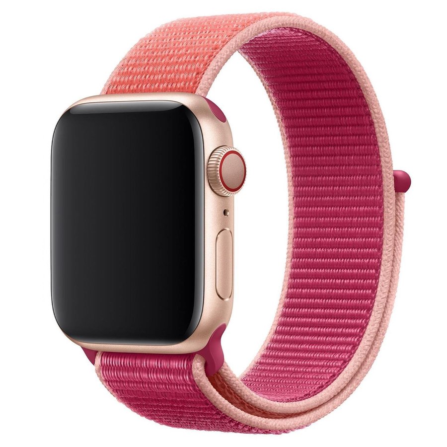 Sport Loop 42/44/45/49mm Apple Watch Armband - POMEGRANATE