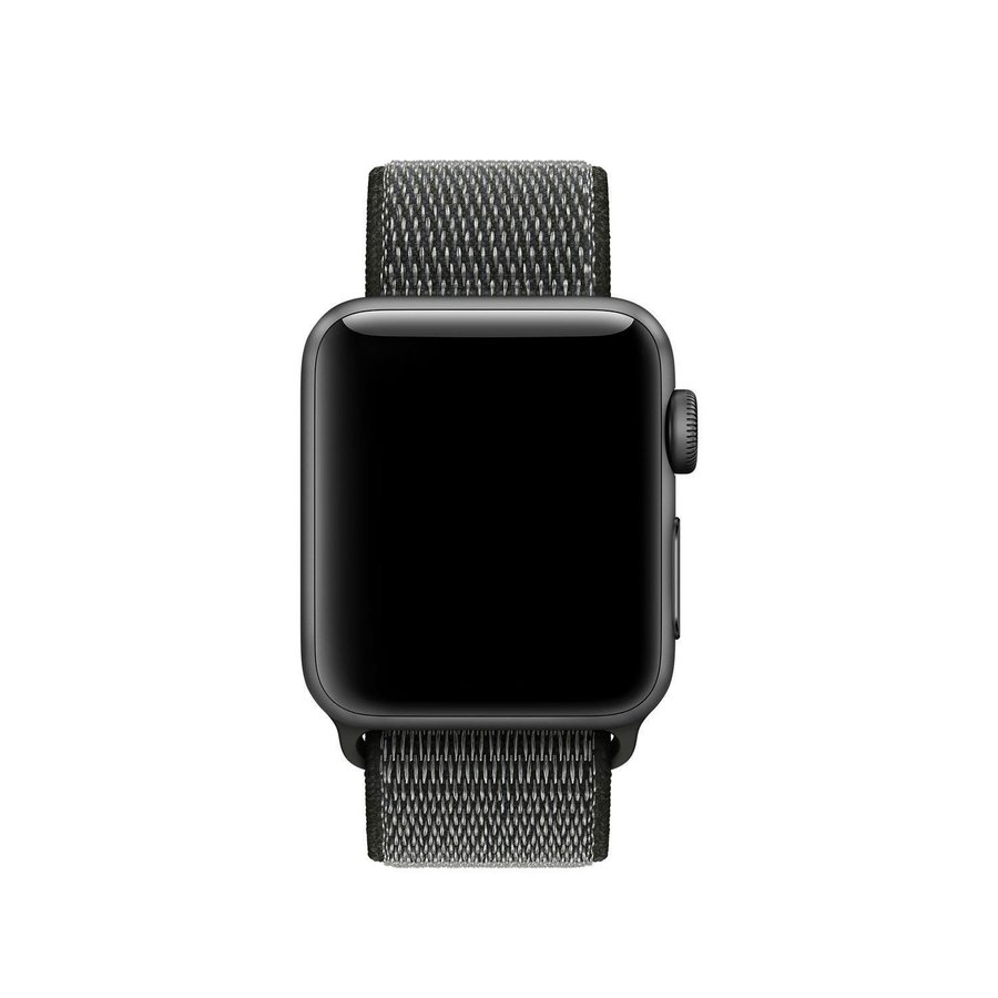 Nylonloop 42/44/45/49mm Apple Watch Armband - MÖRK OLIV