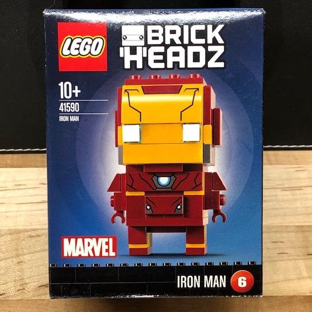 LEGO BrickHeadz 41590 "Iron Man" - från 2017 oöppnad /förseglad!