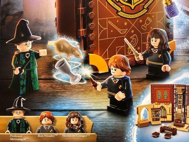 LEGO Harry Potter 76382 "Lektion i förvandlingskonst" - från 2021 oöppnad!