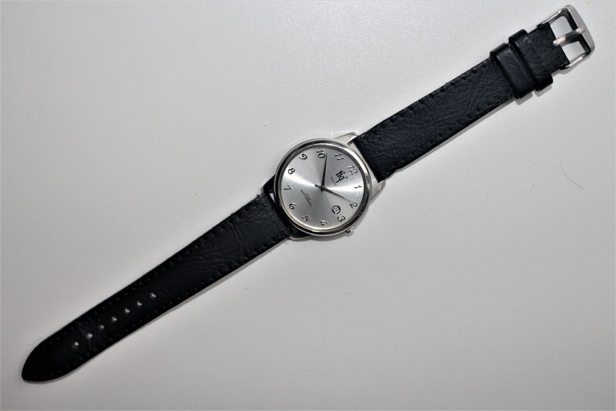 Beg quartz klocka nytt batteri nytt armband fin snygg klocka ur dam herr