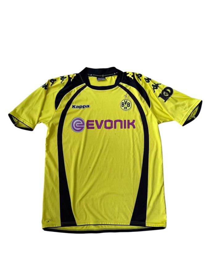 Vintage Kappa Borussia Dortmund 2009 hemmaställ (XXL)