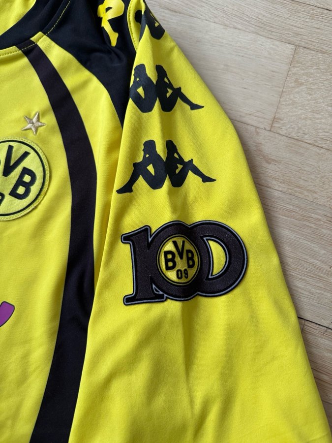 Vintage Kappa Borussia Dortmund 2009 hemmaställ (XXL)