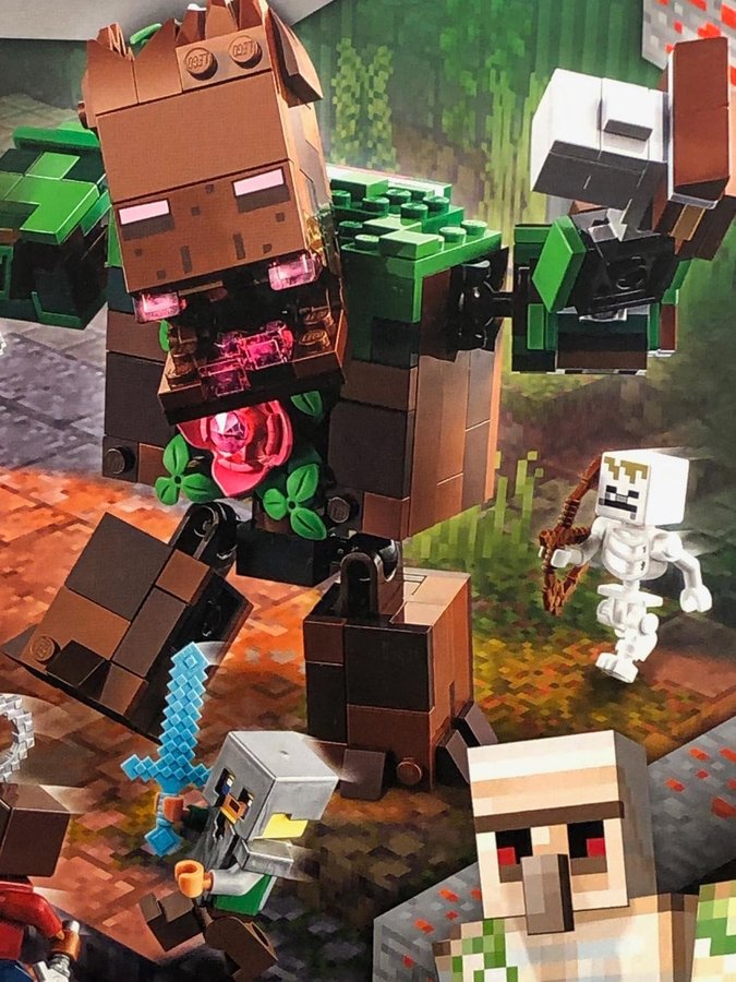 LEGO Minecraft 21176 "Djungelns styggelse" - från 2021 oöppnad /förseglad!