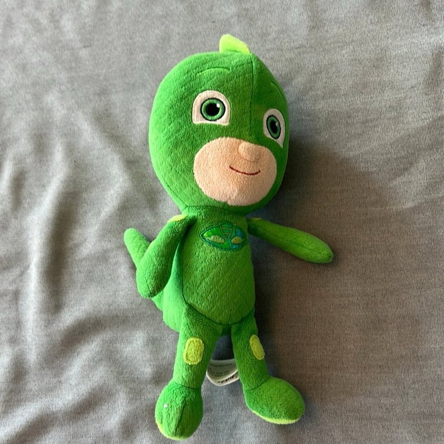 PJ Masks - Gekko Plyschfigur pyjamashjältarna