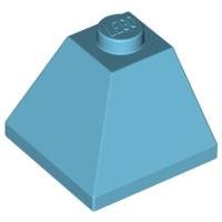 Medium Azure Slope 45 2 x 2 Double Convex Corner - LEGO - 3045