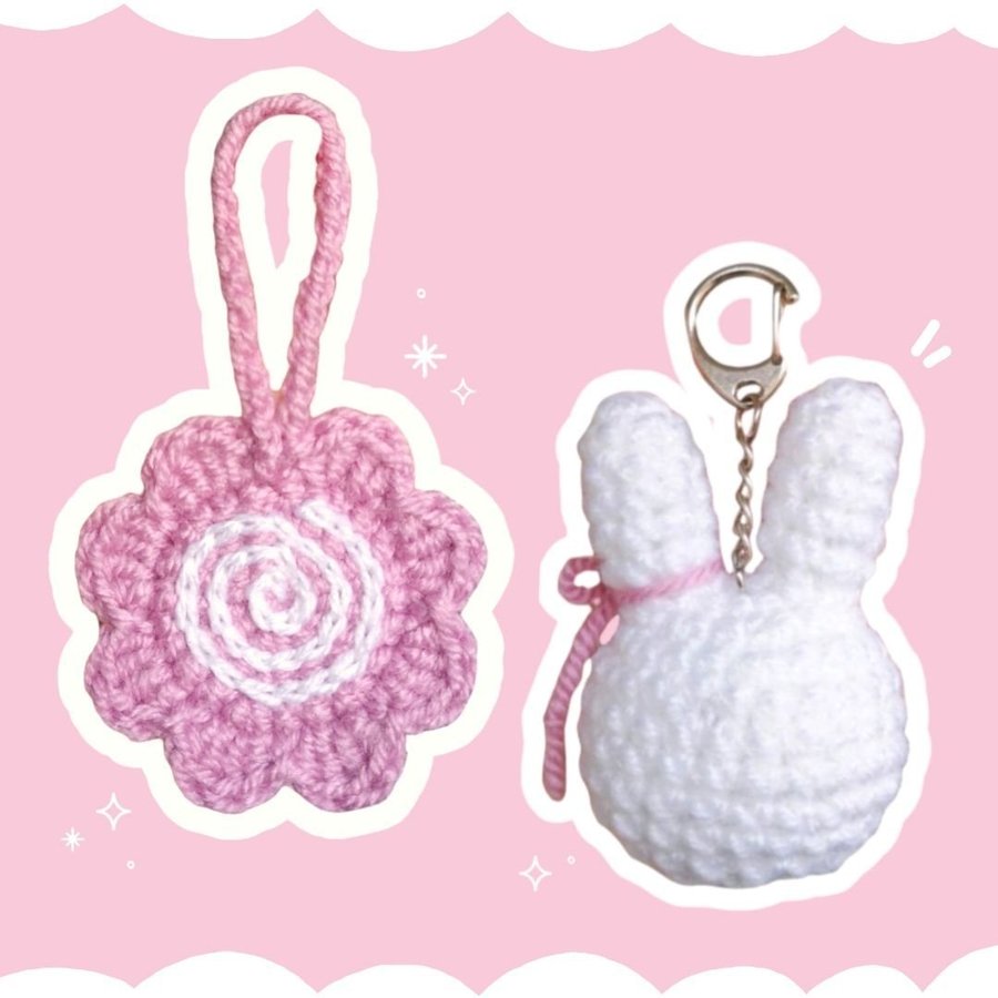 Kawaii Miffy Coquette Sanrio Nyckelring