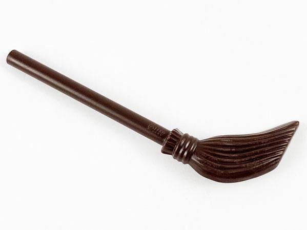 Dark Brown Minifigure Utensil Broom - LEGO - 4332