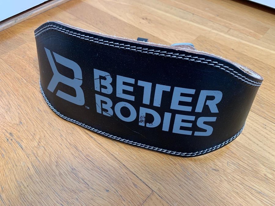 Better Bodies Lifting Training Belt bälte 6" träningsbälte 130340 storlek M