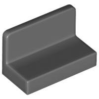 Dark Bluish Gray Panel 1 x 2 x 1 with Rounded Corners - LEGO - 4865b