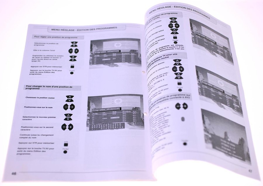 Panasonic TX-28PK10F television manual-circa 00s (Weight: 154g)