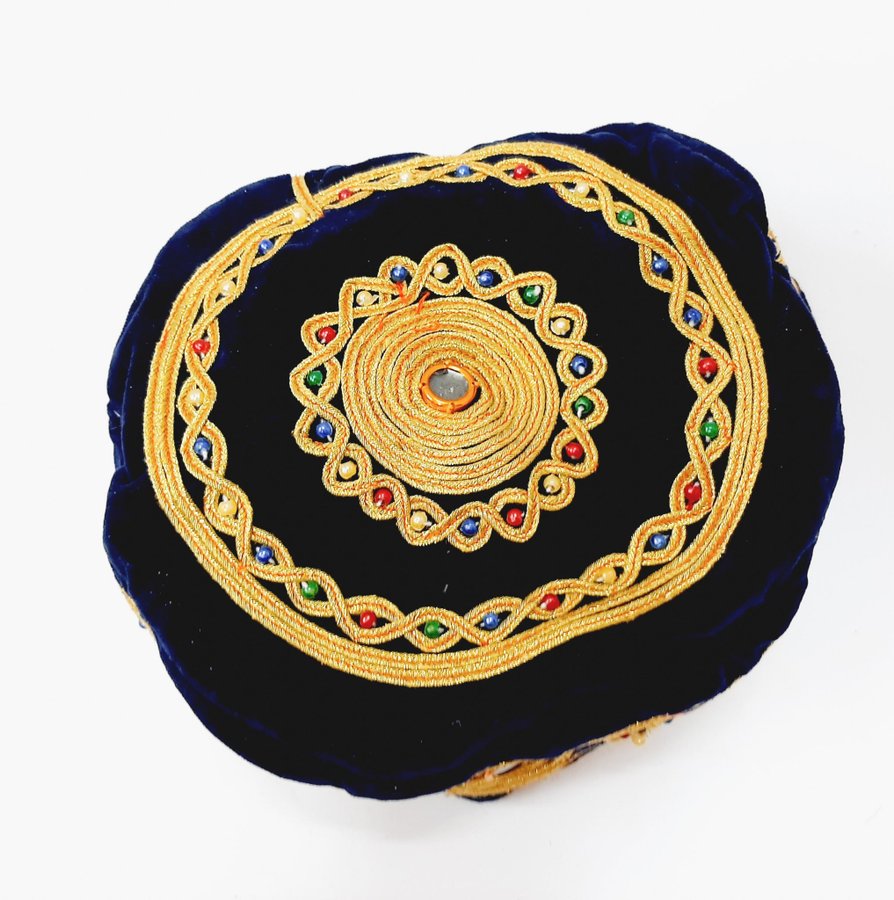 Vintage Uzbek hat "Tubeteika" Islamic traditional hat