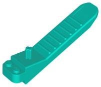 Dark Turquoise Brick and Axle Separator - LEGO - 96874