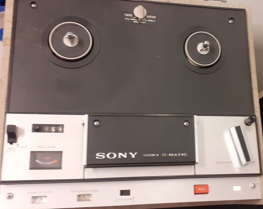 Vintage special Sony-O-Matic automatic TC-357-4 Tape Recorder bandspelare