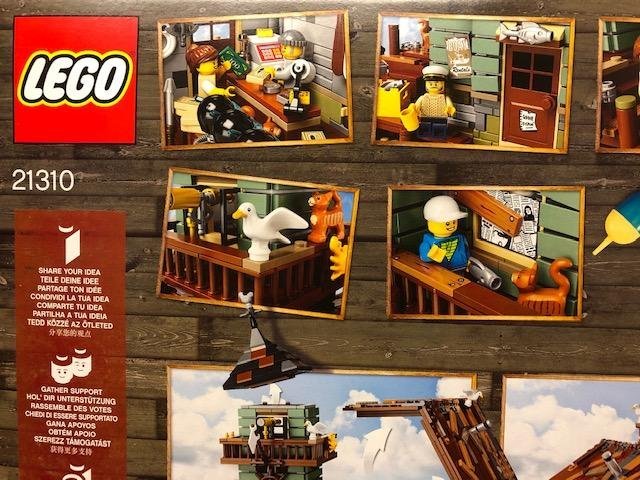 LEGO 21310 Ideas "Old Fishing Store" - från 2017 oöppnad / förseglad!