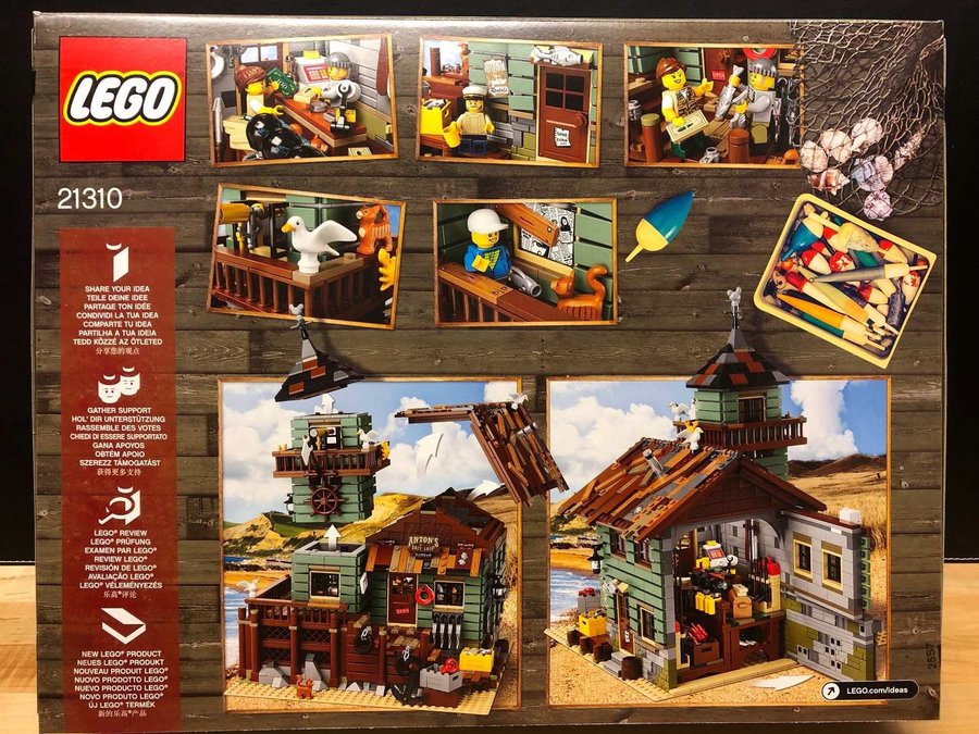 LEGO 21310 Ideas "Old Fishing Store" - från 2017 oöppnad / förseglad!