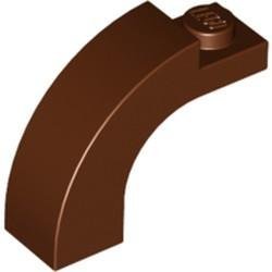 Reddish Brown Arch 1 x 3 x 2 Curved Top - LEGO - 6005