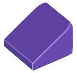 Dark Purple Slope 30 1 x 1 x 2/3 - LEGO - 54200