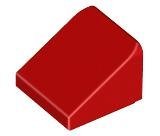 Red Slope 30 1 x 1 x 2/3 - LEGO - 54200