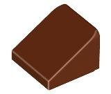 Reddish Brown Slope 30 1 x 1 x 2/3 - LEGO - 54200