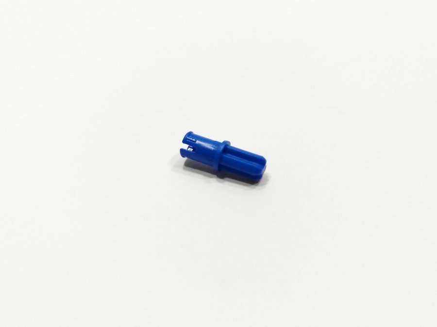 Lego - technic - fästanordning - axel 1L pin - part 43093 - blå