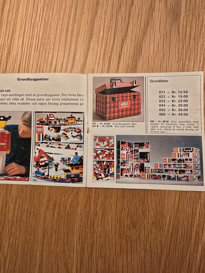 Lego katalog från 1969