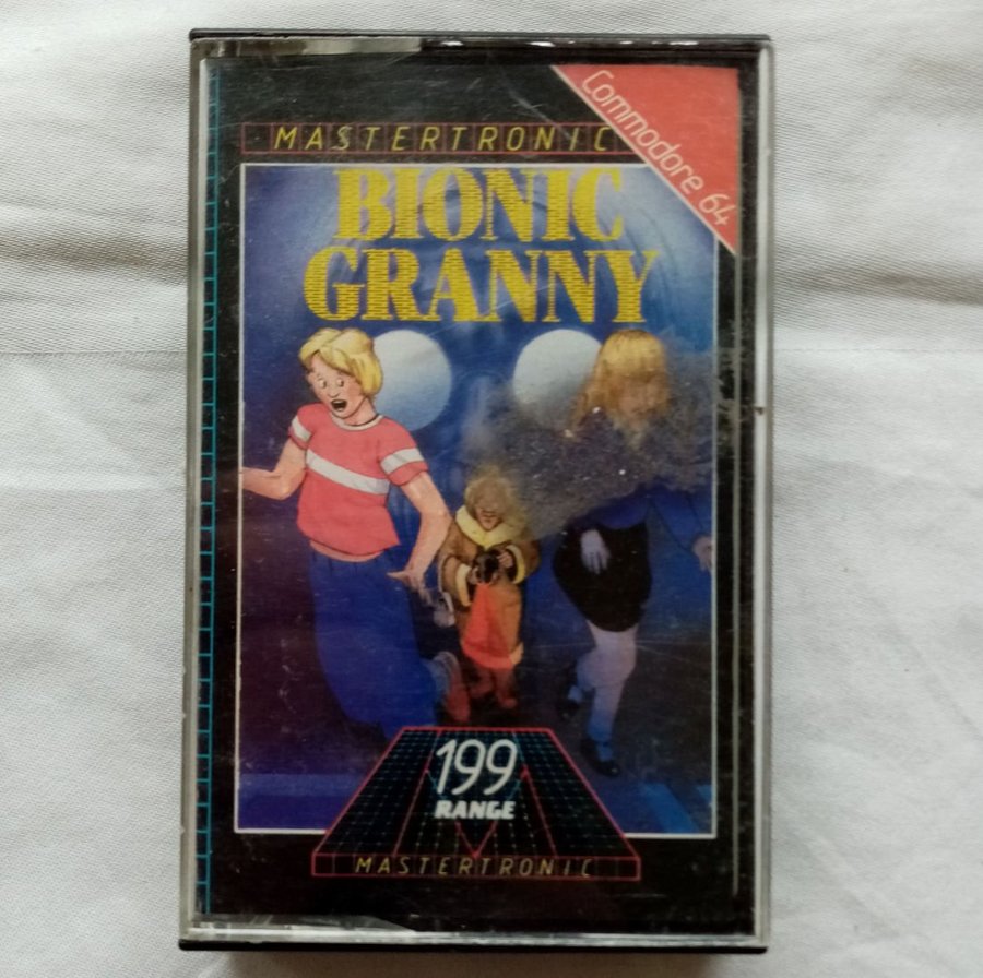 Bionic Granny (Mastertronic - 199 Range) - Commodore 64 / C64 Spel