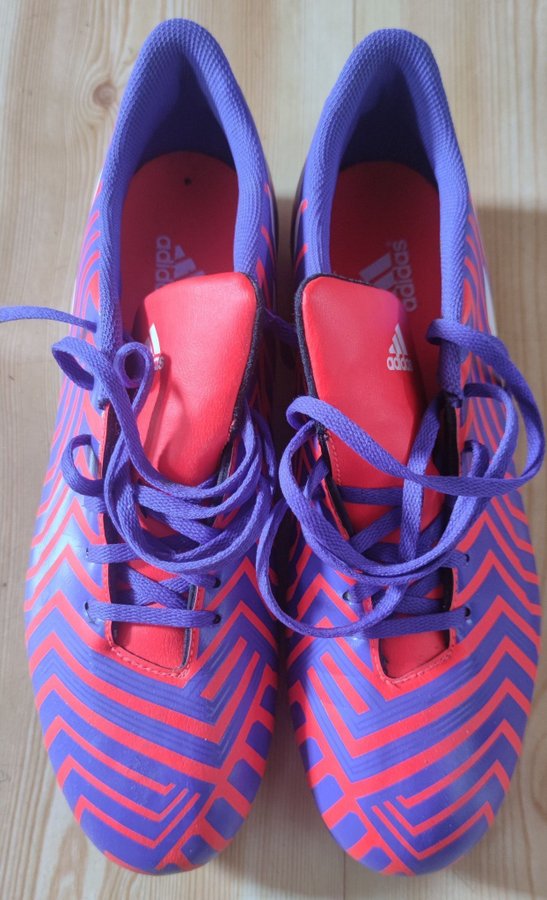 Adidas Fotbollsskor Lila/Orange Storlek 47