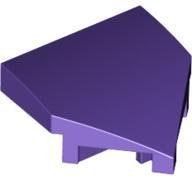 Dark Purple Wedge 2 x 2 x 2/3 Pointed - LEGO - 66956