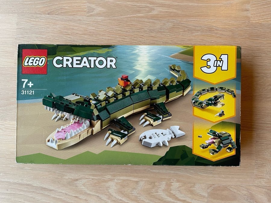 31121 LEGO Creator 3-i-1 Alligator / krokodil