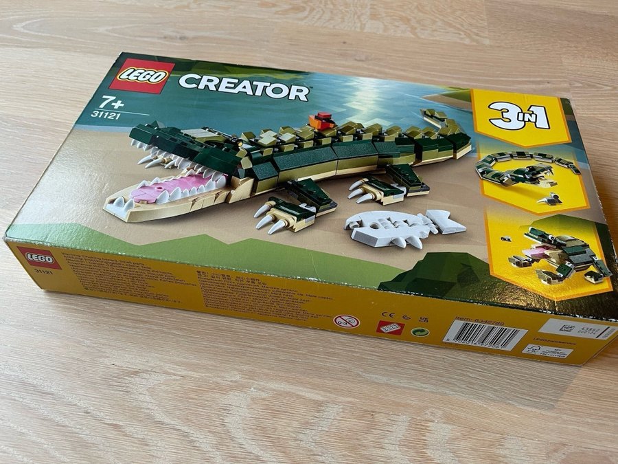 31121 LEGO Creator 3-i-1 Alligator / krokodil