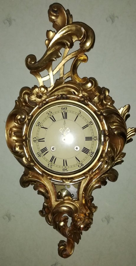 Vintage Westerstrands pendulum clock for the fine room - Entirely Swedish