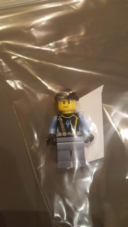 Lego Minifig Aquaraider Diver 4 - Black Knit Cap aqu027