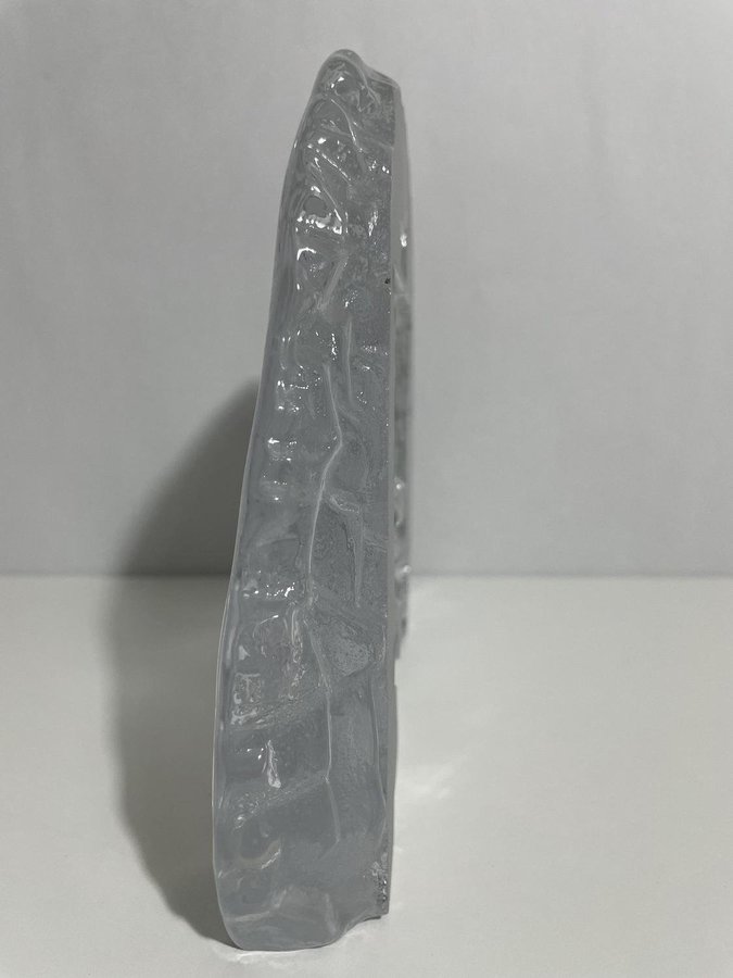 Bergdala Vikingaskepp i Glasblock