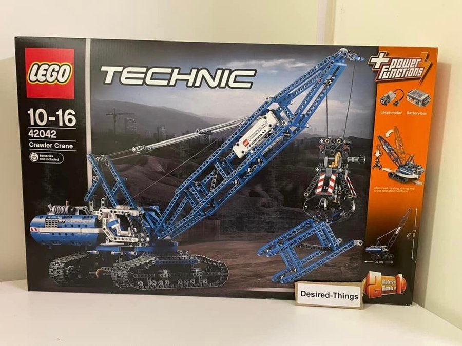 LEGO Technic 42042 (Nytt) "Crawler Crane"